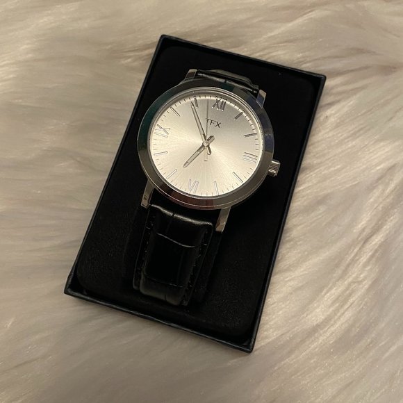 TFX // mens leather watch - Picture 2 of 4